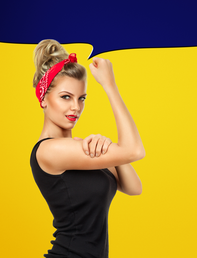 Strong woman 